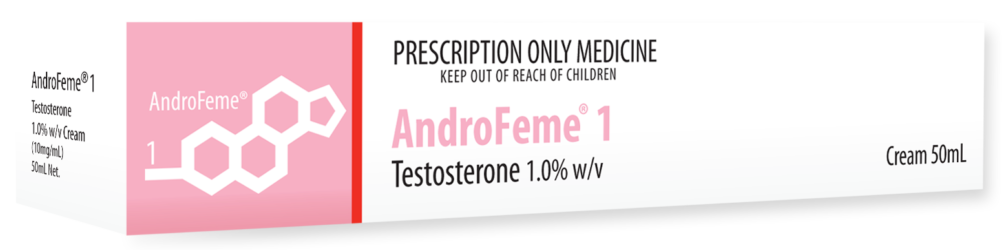 AndroFeme 1 licensed for hypoactive sexual desire dysfunction in postmenopausal women thumbnail