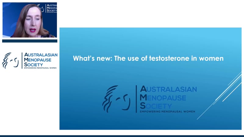 What’s new – The use of testosterone in women