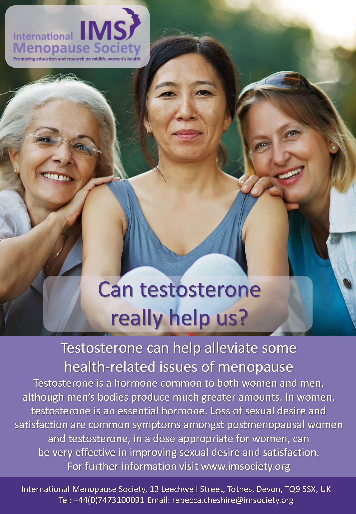 Patient Support Material – IMS Fact Sheet: Testosterone & Women thumbnail