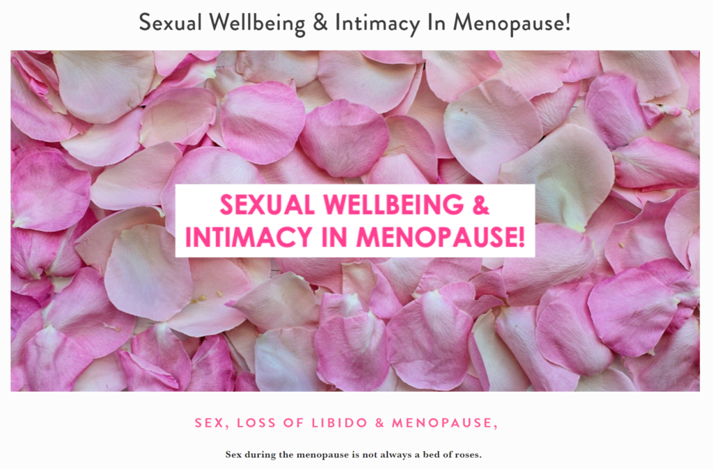 The Menopause Movement Sexual Wellbeing & Intimacy In Menopause