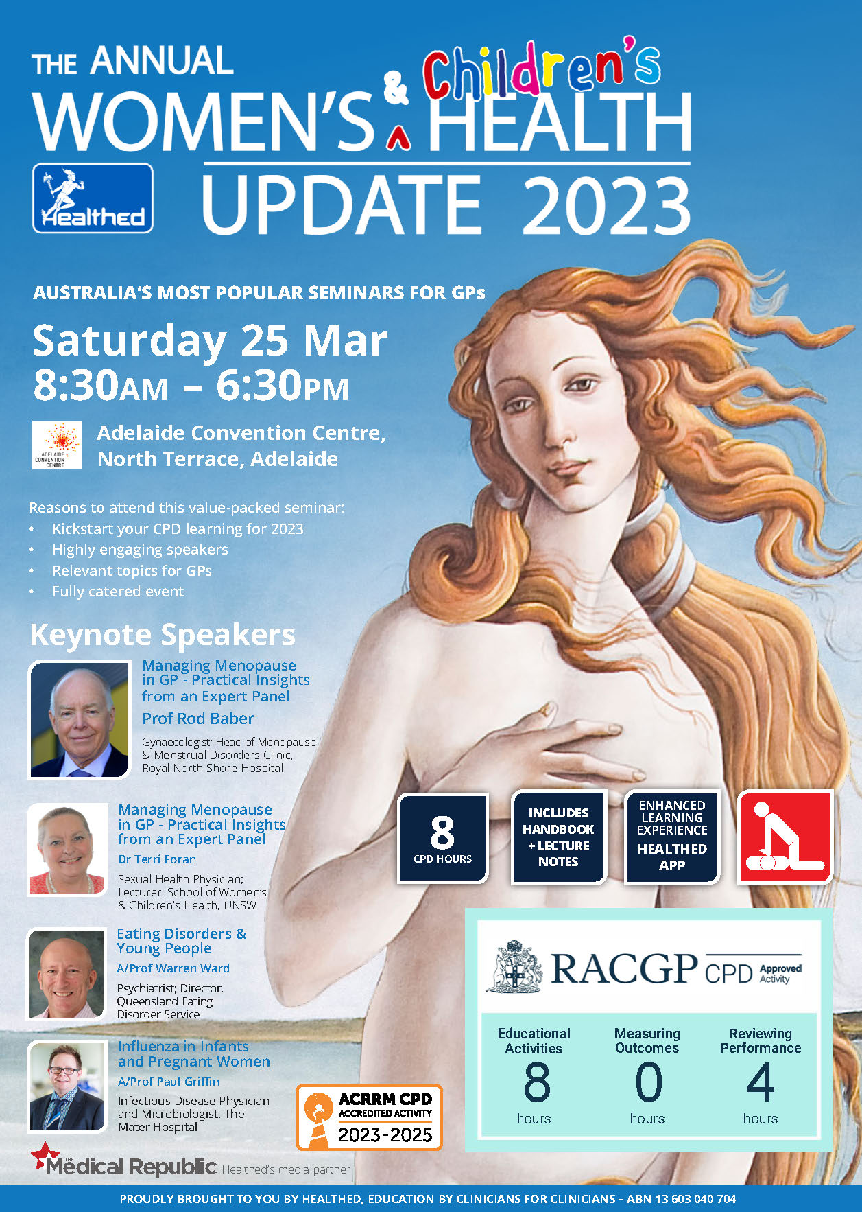 See you at HealthEd Adelaide: 25th March thumbnail