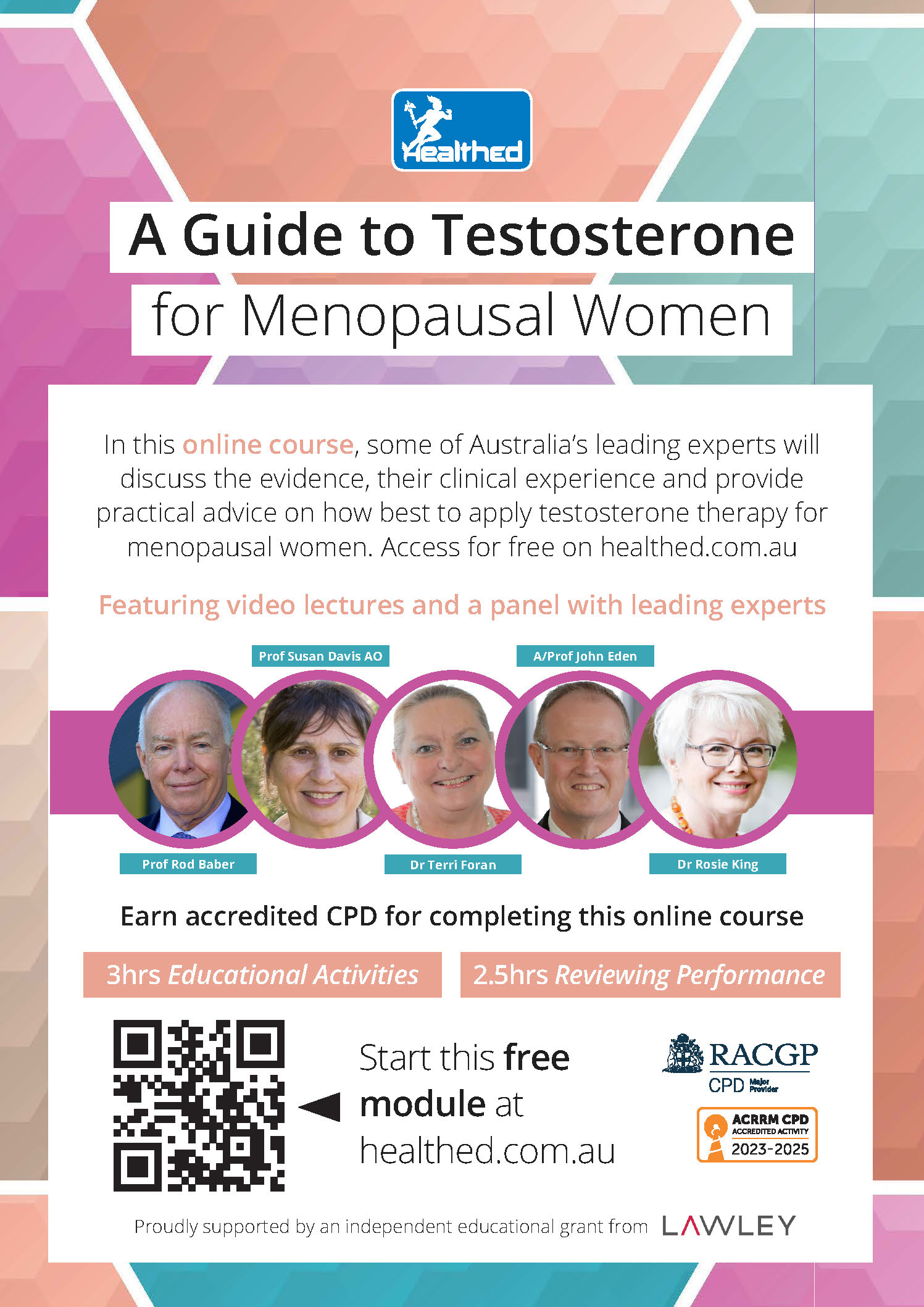 Masterclass: A Guide to Testosterone for Menopausal Women thumbnail