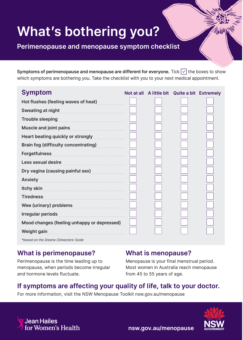 Menopause – resources and support thumbnail