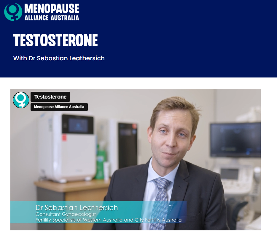 Testosterone with Dr Sebastian Leathersich