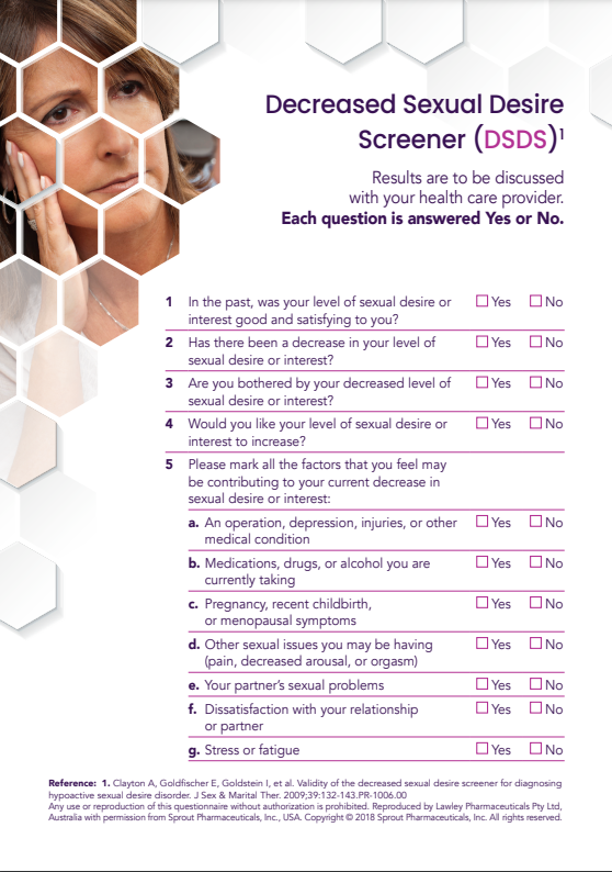 Decreased Sexual Desire Screener thumbnail